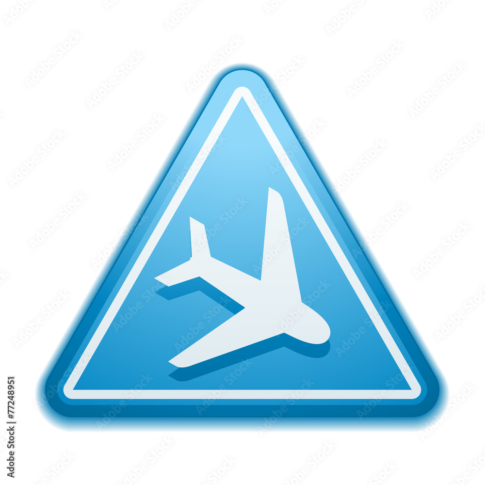 Airport Hazard Sign Airport Hazard Sign