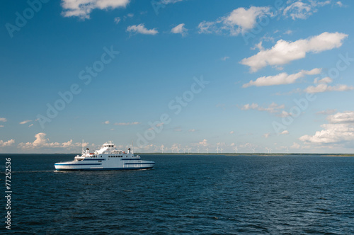 Passenger ferry ship. © 1tomm