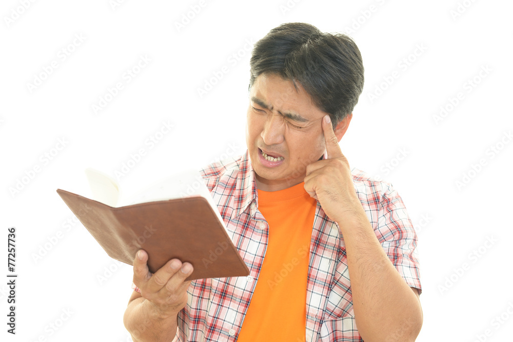 苦悩する男性 苦悩する男性
