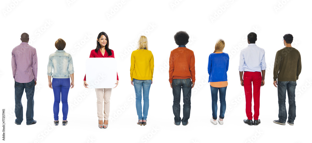 Fototapeta premium Diverse Diversity Ethnic Ethnicity Variation Unity Concept