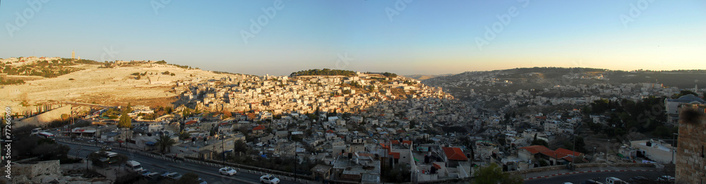 View of the Mount of Olives, Jerusalem