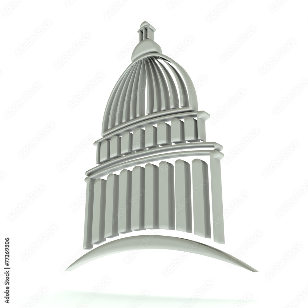 Capitol 3D icon