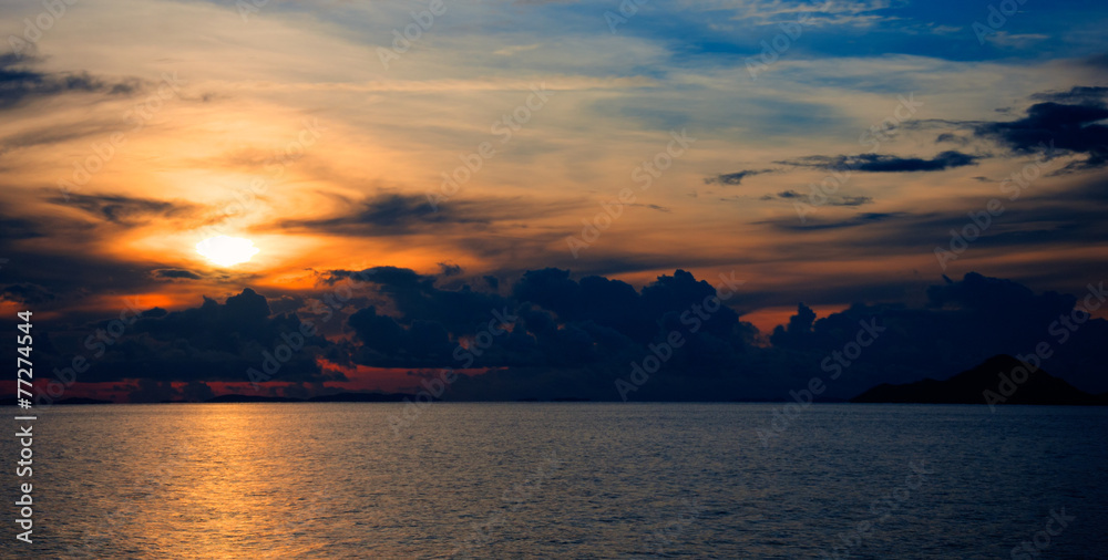 sunrise of Palawan