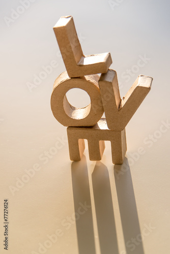 Love typography