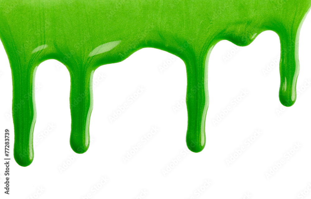 Green nail polish Green nail polish