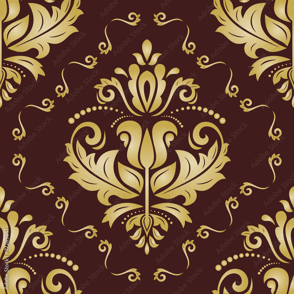 Floral Pattern. Orient Abstract Background Floral Pattern. Orient Abstract Background