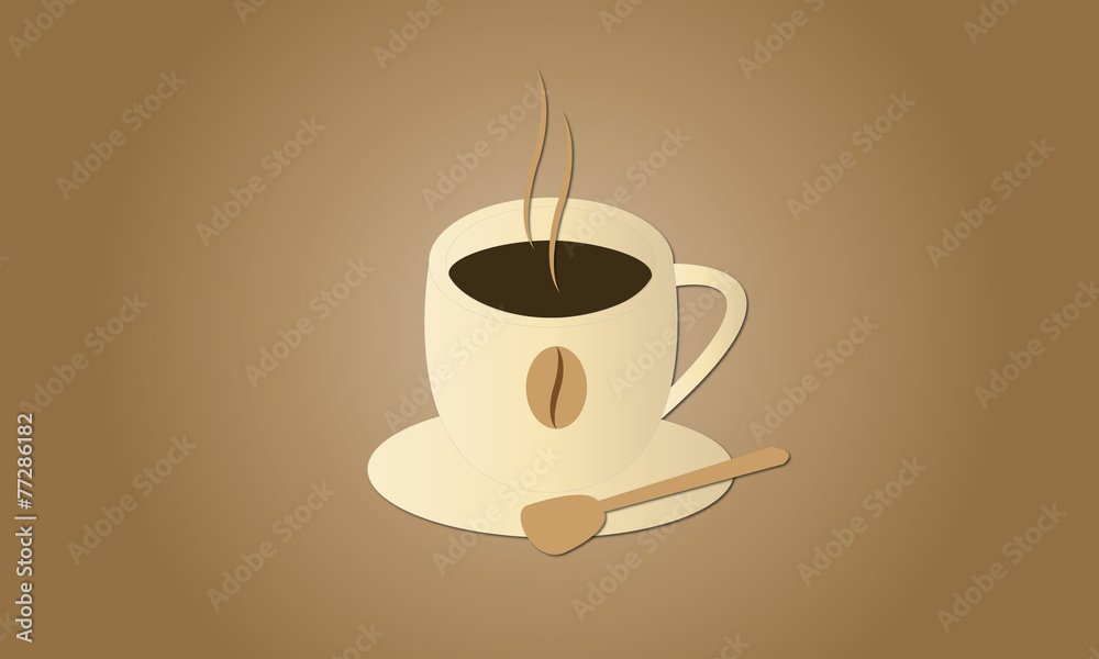 illustrazione di una tazzina di caffè illustrazione di una tazzina di caffè