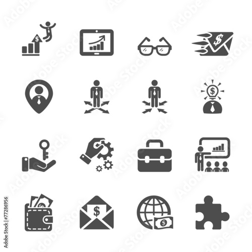 human resource management icon set 4, vector eps10