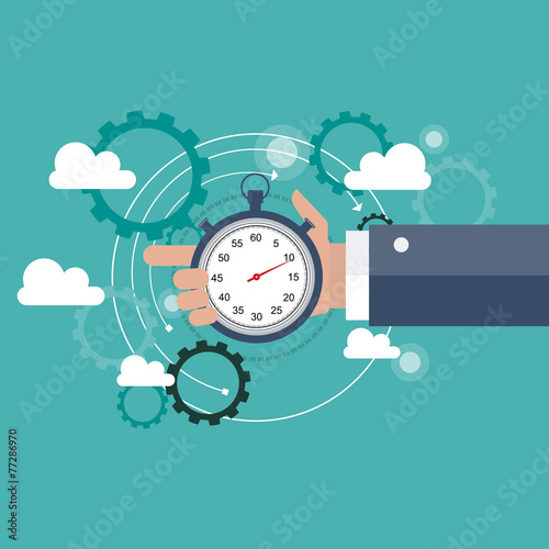 Time is money business concept