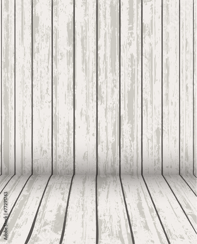Old White  Wood Background Texture