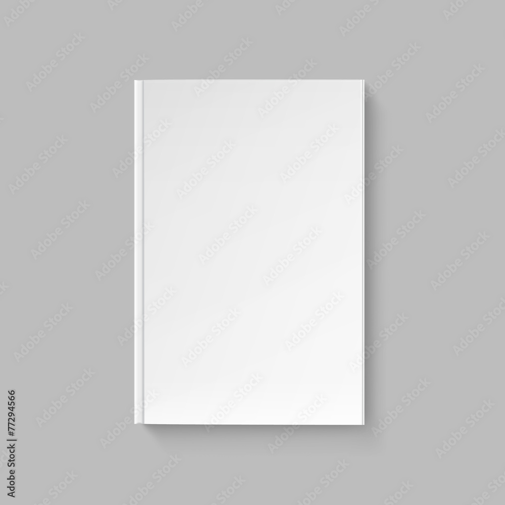 Vector Blank Cover for Book or Magazine Template Vector Blank Cover for Book or Magazine Template