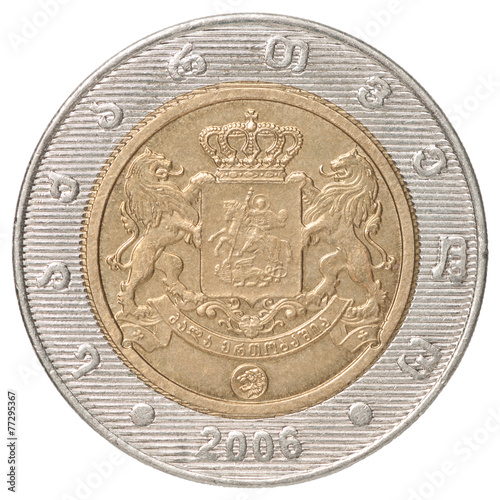 Georgian lari coin
