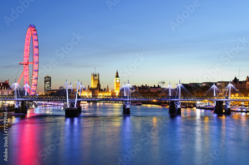 Fototapeta London skyline