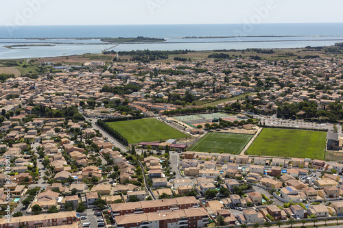 Vue aerienne Agde