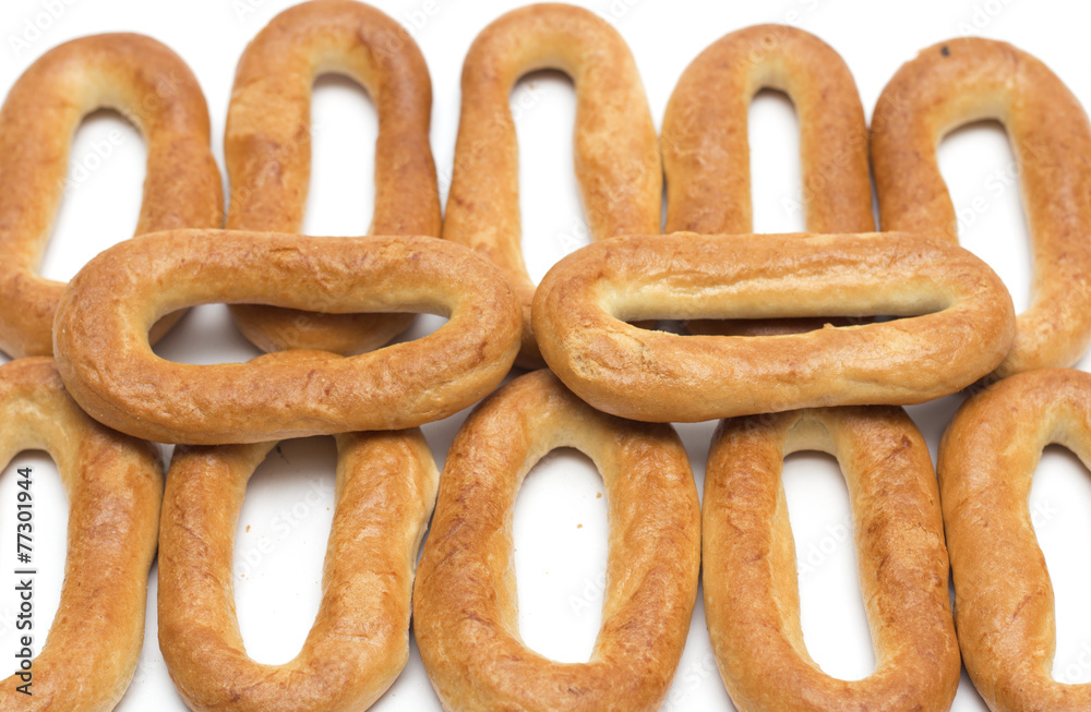 Background of dry bagels. Photo. Background of dry bagels. Photo.