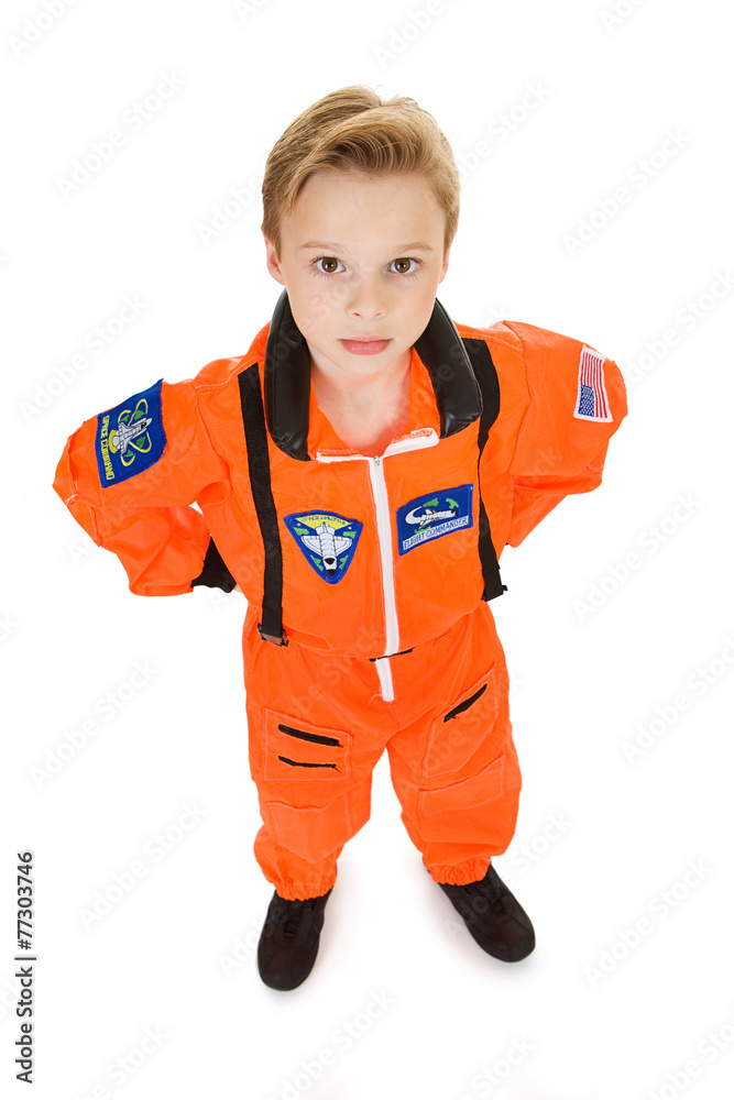 Astronaut: Serious Boy Astronaut