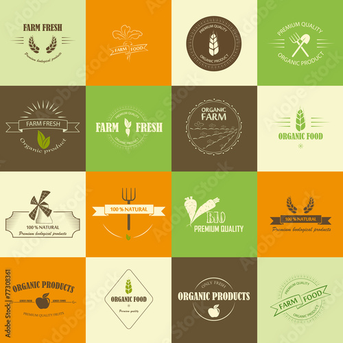 Organic food labels