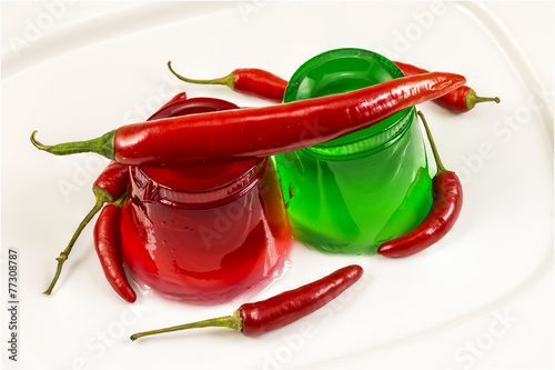 Crazy Chili - Red Chili on Jelly photo