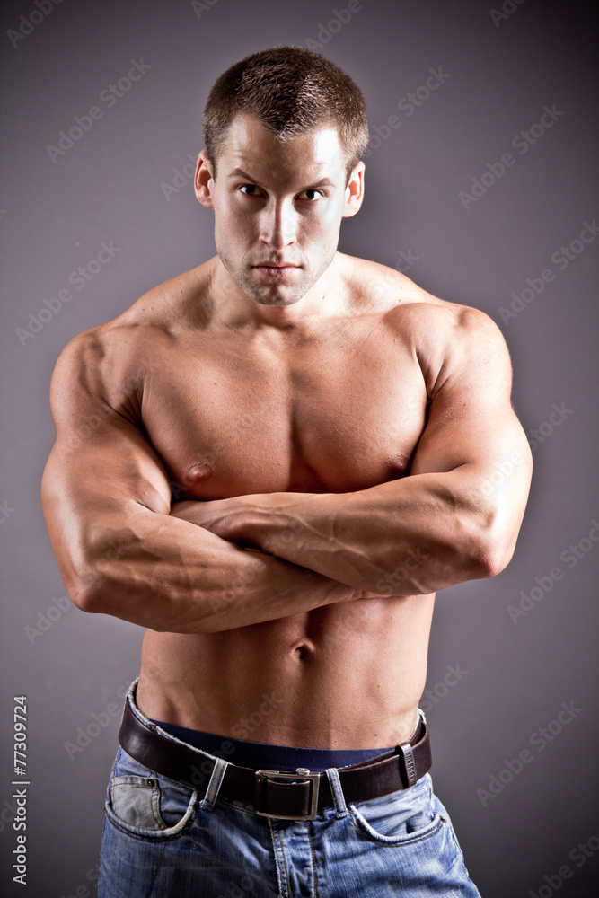 Fototapeta premium muscular man