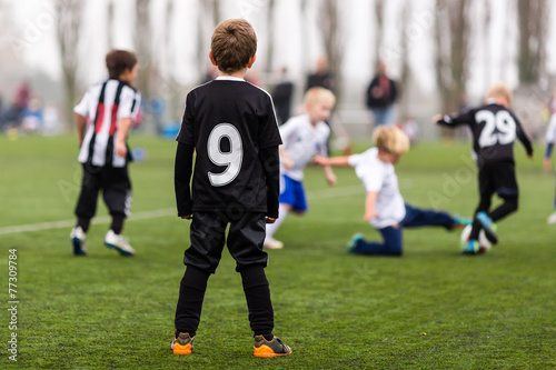 Action during boys soccer match © Mikkel Bigandt