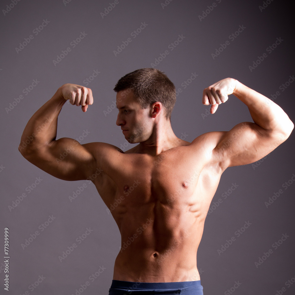 Obraz premium muscular man