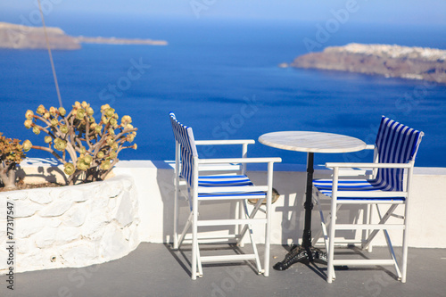 Santorini island in Greece  Europe