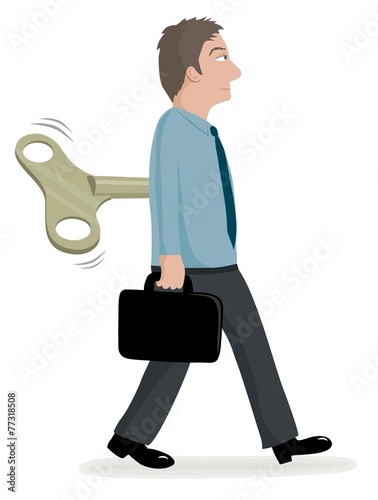 clockwork businessman