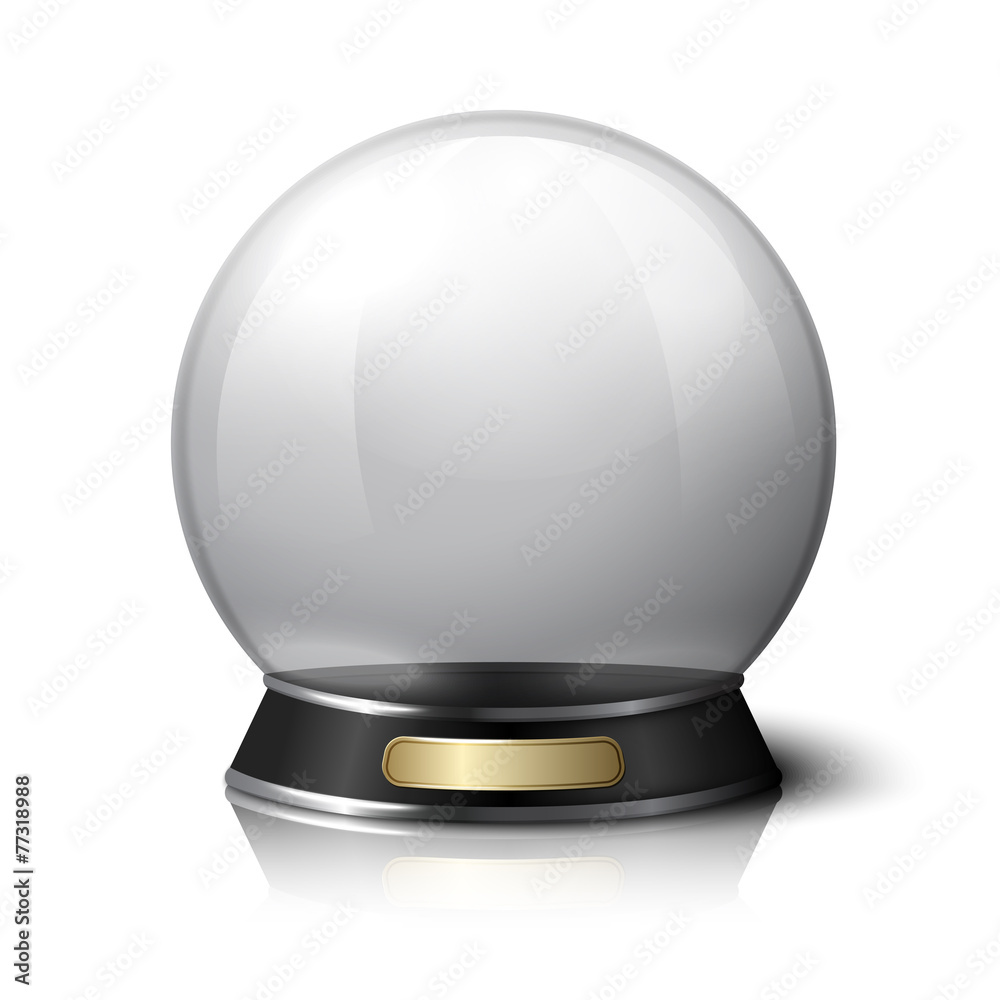 Vector crystal ball for fortune tellers. Vector crystal ball for fortune tellers.