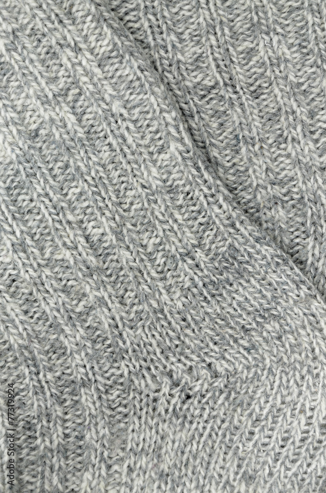 Wollsocken, Detail Wollsocken, Detail