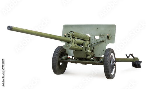 Soviet anti-tank 57-mm gun ZIS-2 during the Second World War