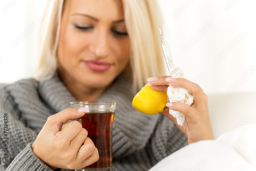 Lemon And Tea Against Colds Lemon And Tea Against Colds