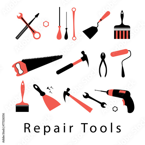 icon set repair tools