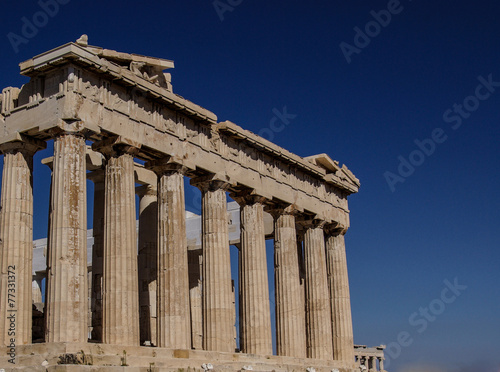 colonnade of the Parthenon