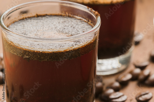 Arabica coffee cup