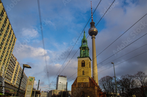 Fernsehturm, Berlin TV Tower - Alexanderplatz