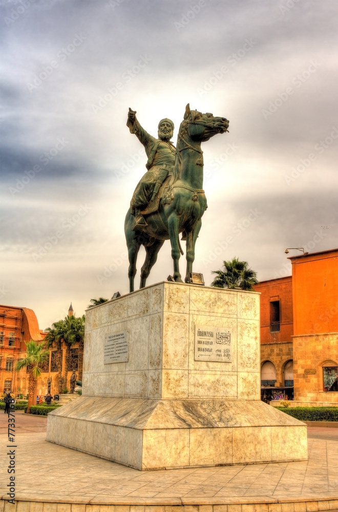 Statue of Ibrahim Pasha at the Cairo Citadel - Egypt
