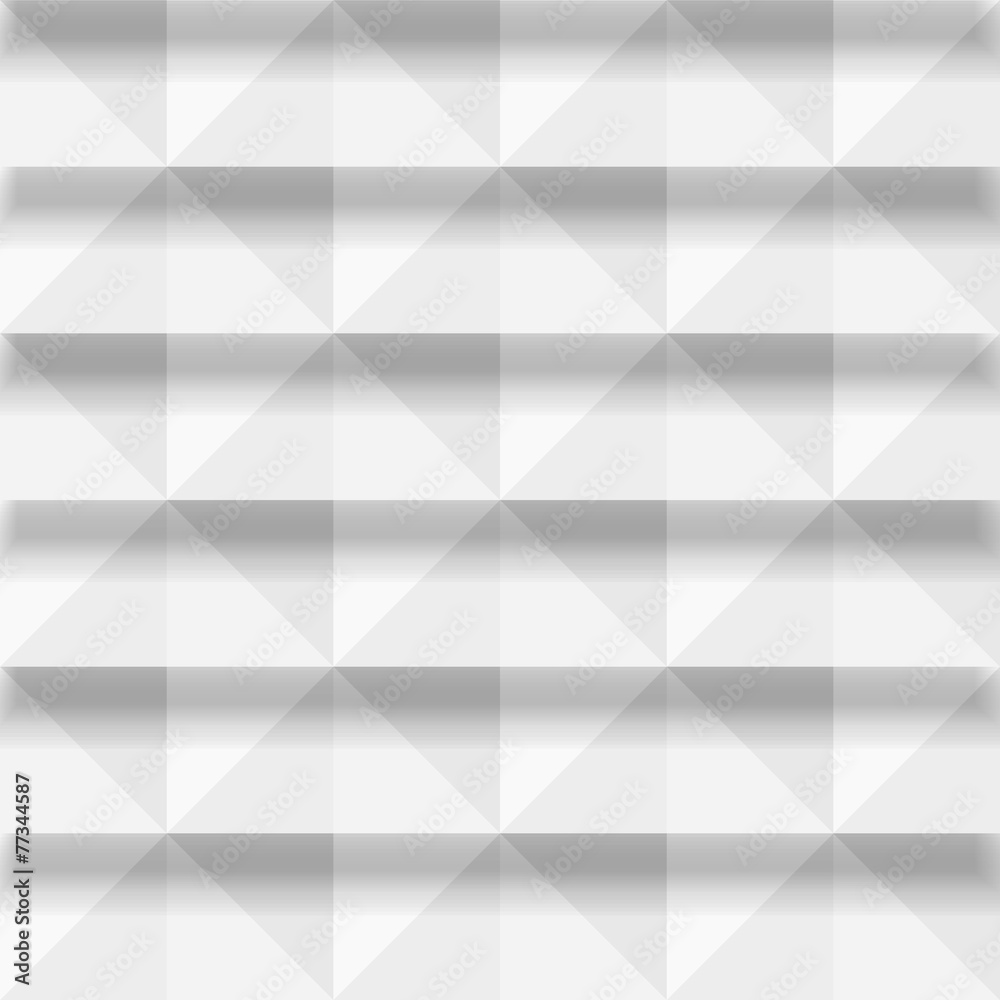 Obraz premium abstract background with white and gray triangles