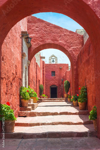 Santa Catalina Monastery, Arequipa, it's the most important reli photo