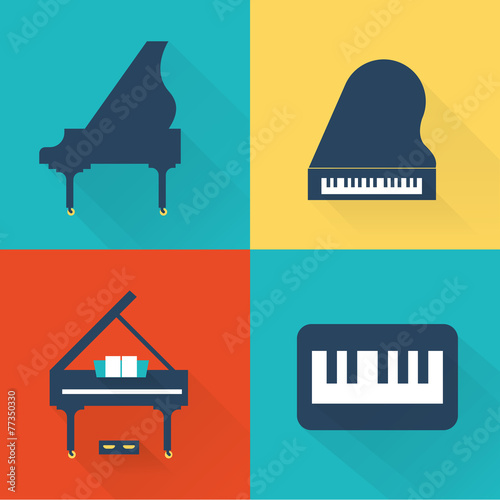 Piano icons