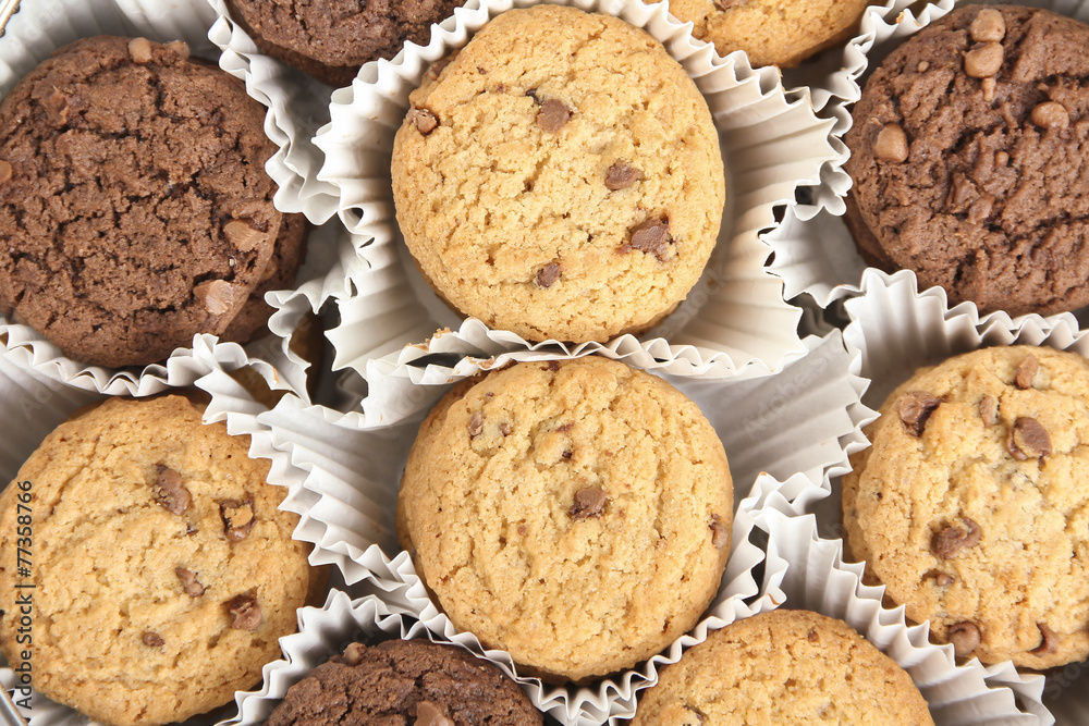 Fototapeta premium chocolate chip cookies