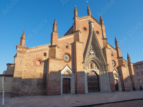 Принти на полотні Chieri Cathedral, Italy
