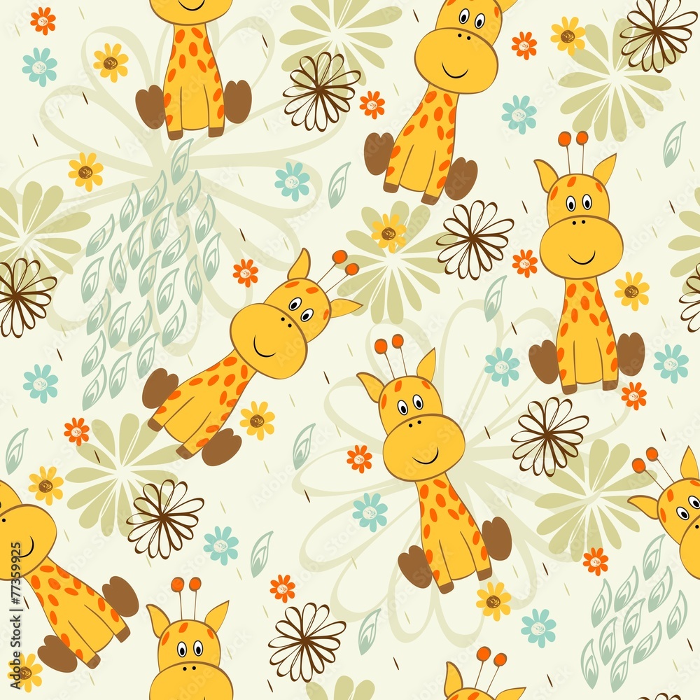 cartoon giraffe cartoon giraffe