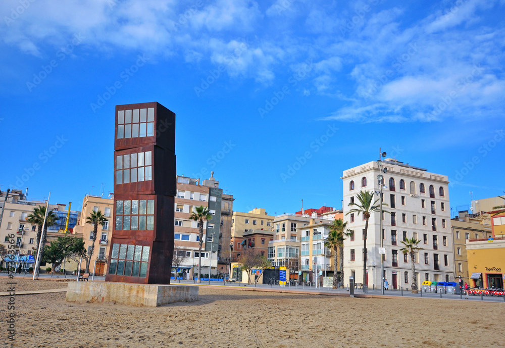 Obraz premium Plaża Barceloneta, Barcelona