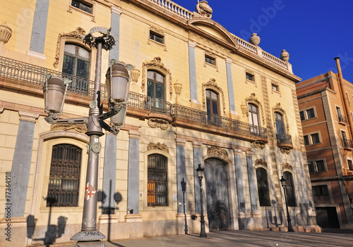 On the street of Barcelona