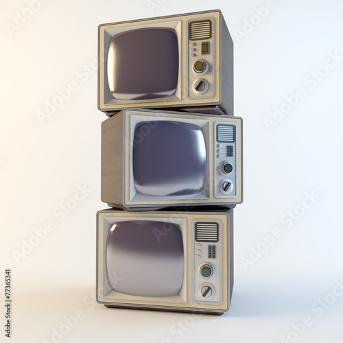 Old retro tv