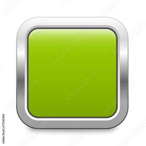 light green metallic button square template