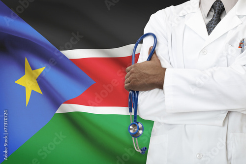 Concept of national healthcare system - South Sudan photo