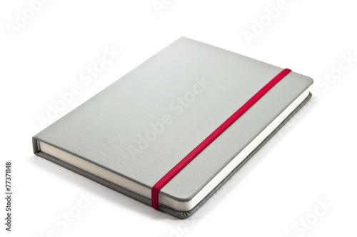 Notebooks cover on white background