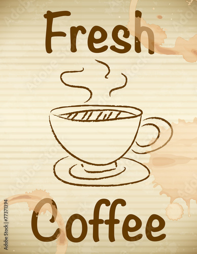 Fresh coffee