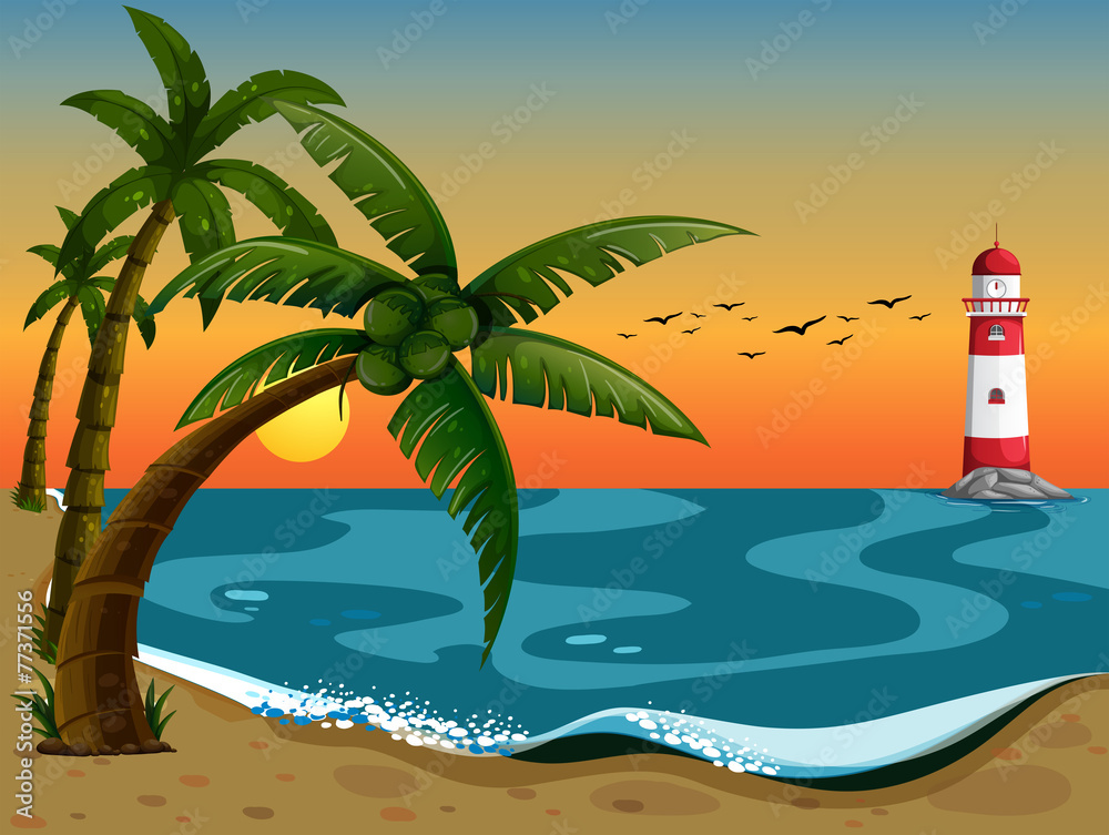 Obraz premium Beach